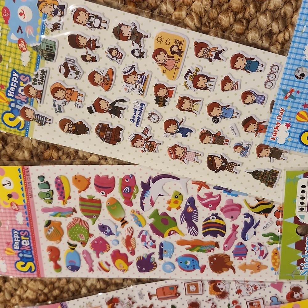 *** 3D Sticker Packs - $2/pack - Picture 3 of 8